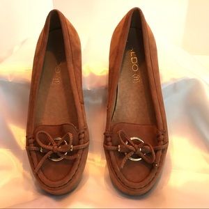 Aldo Suede Loafers